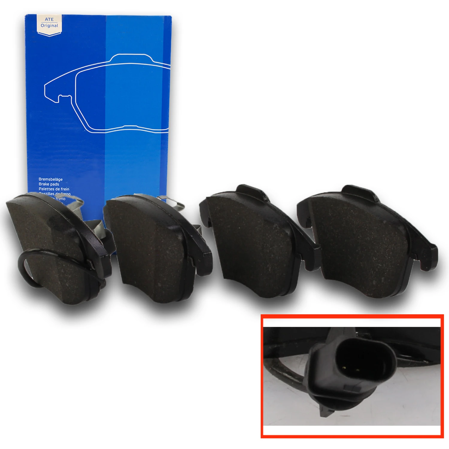 ATE Bremsbelagsatz, Scheibenbremse (13.0460-7256.2)