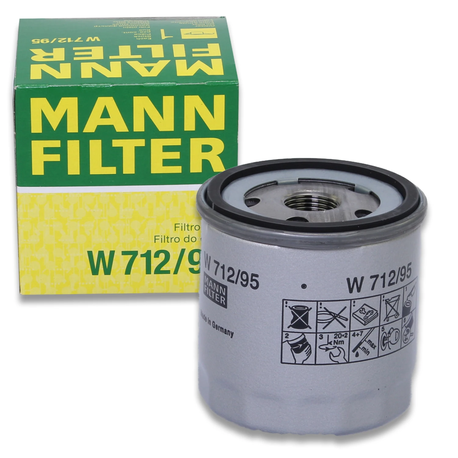 MANN-FILTER Ölfilter (W 712/95)