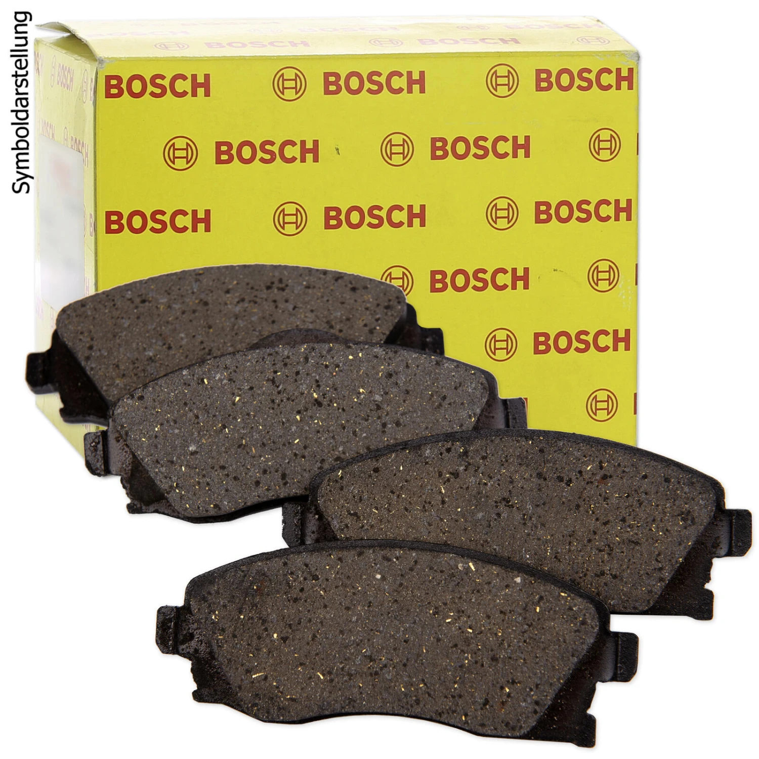 BOSCH 4x Bremsbeläge Bremsbelagsatz (0 986 424 707)
