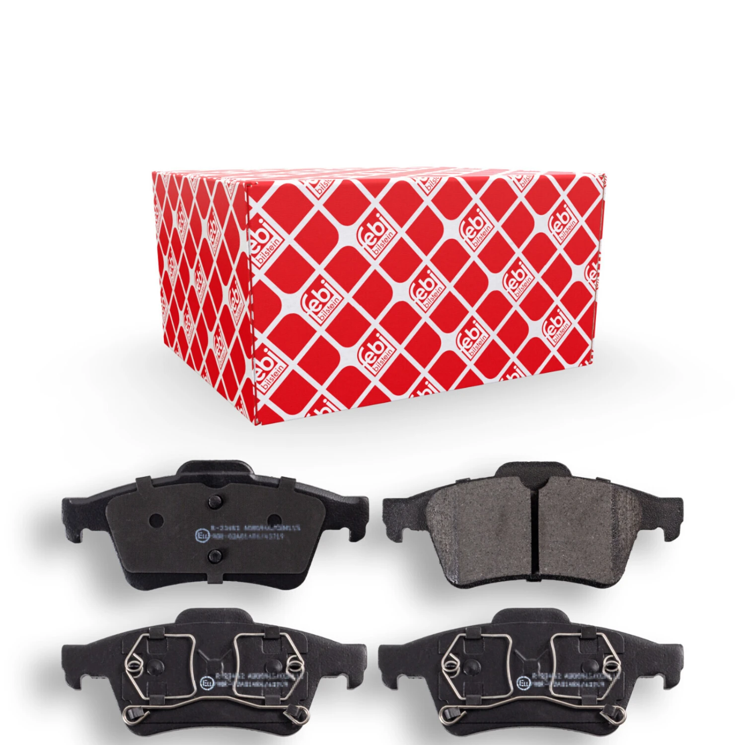 FEBI BILSTEIN Bremsbelagsatz, Scheibenbremse (16428)