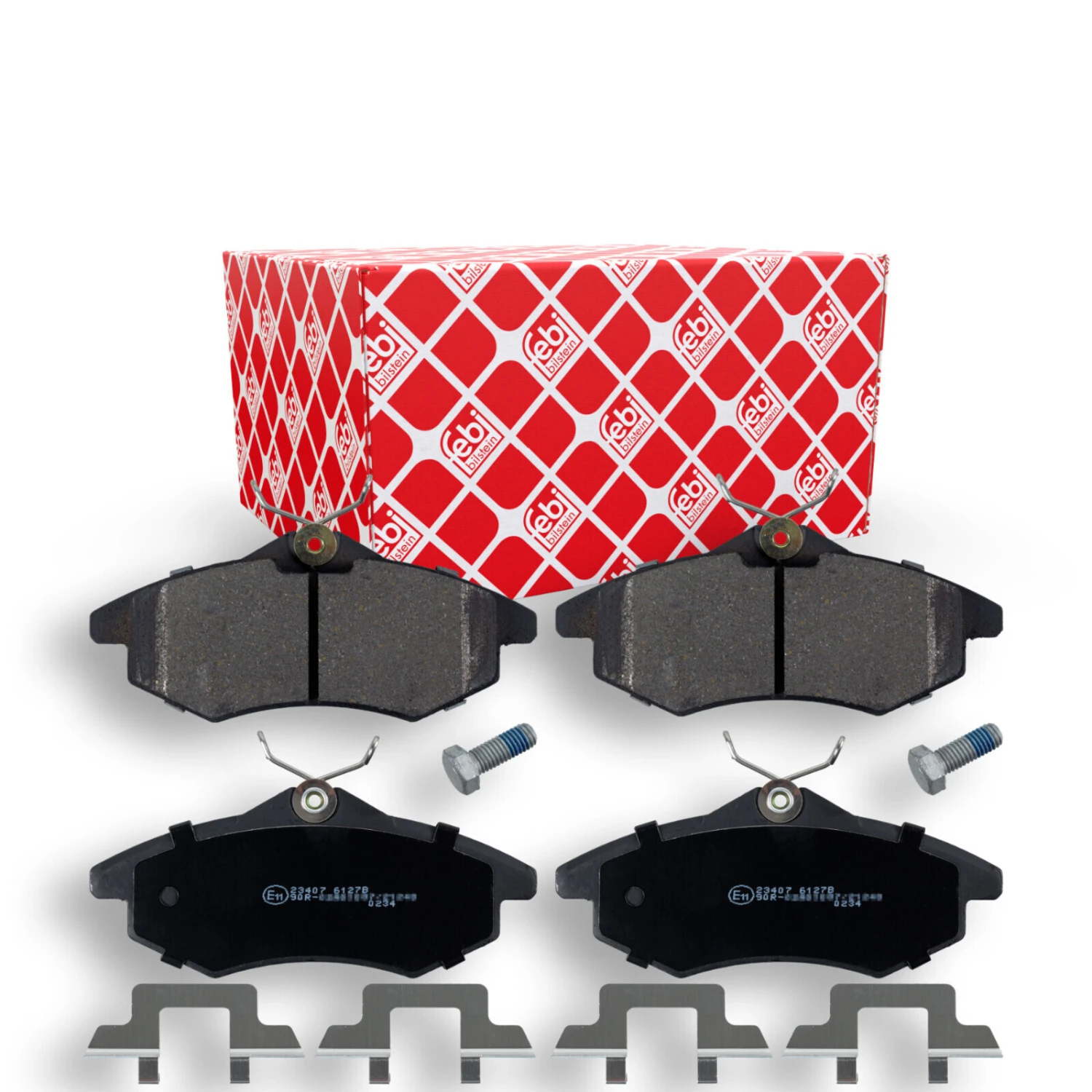 FEBI BILSTEIN Bremsbelagsatz, Scheibenbremse (16590)