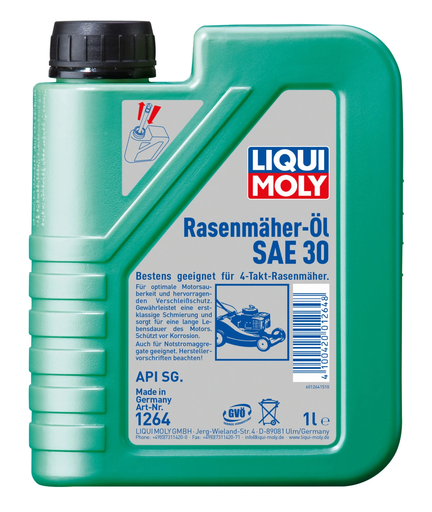 Liqui Moly Rasenmäher-Öl SAE 30 1l (1264) – Bild 4
