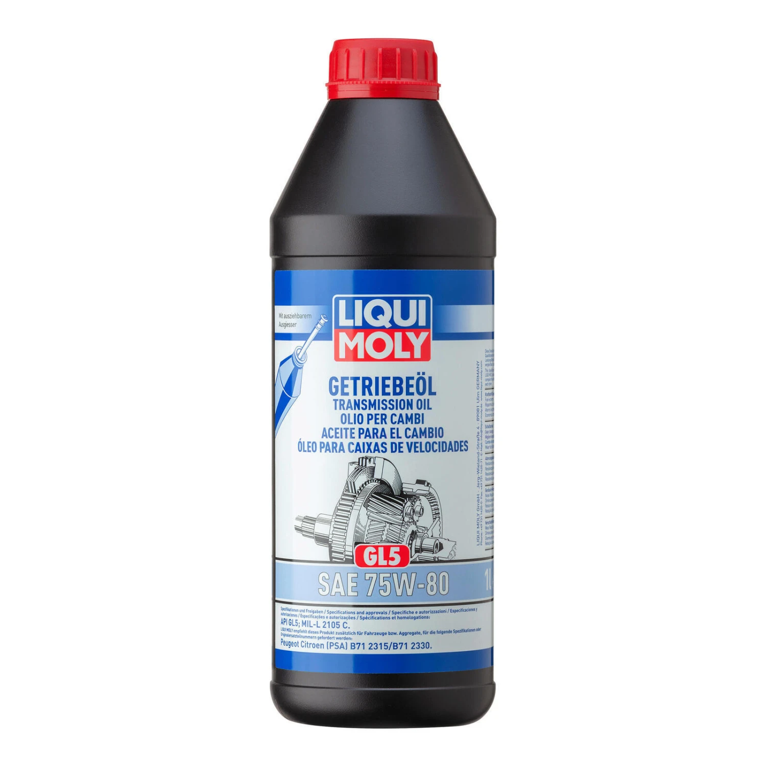 Liqui Moly Achsgetriebeöl 75W-80 1L (3658)