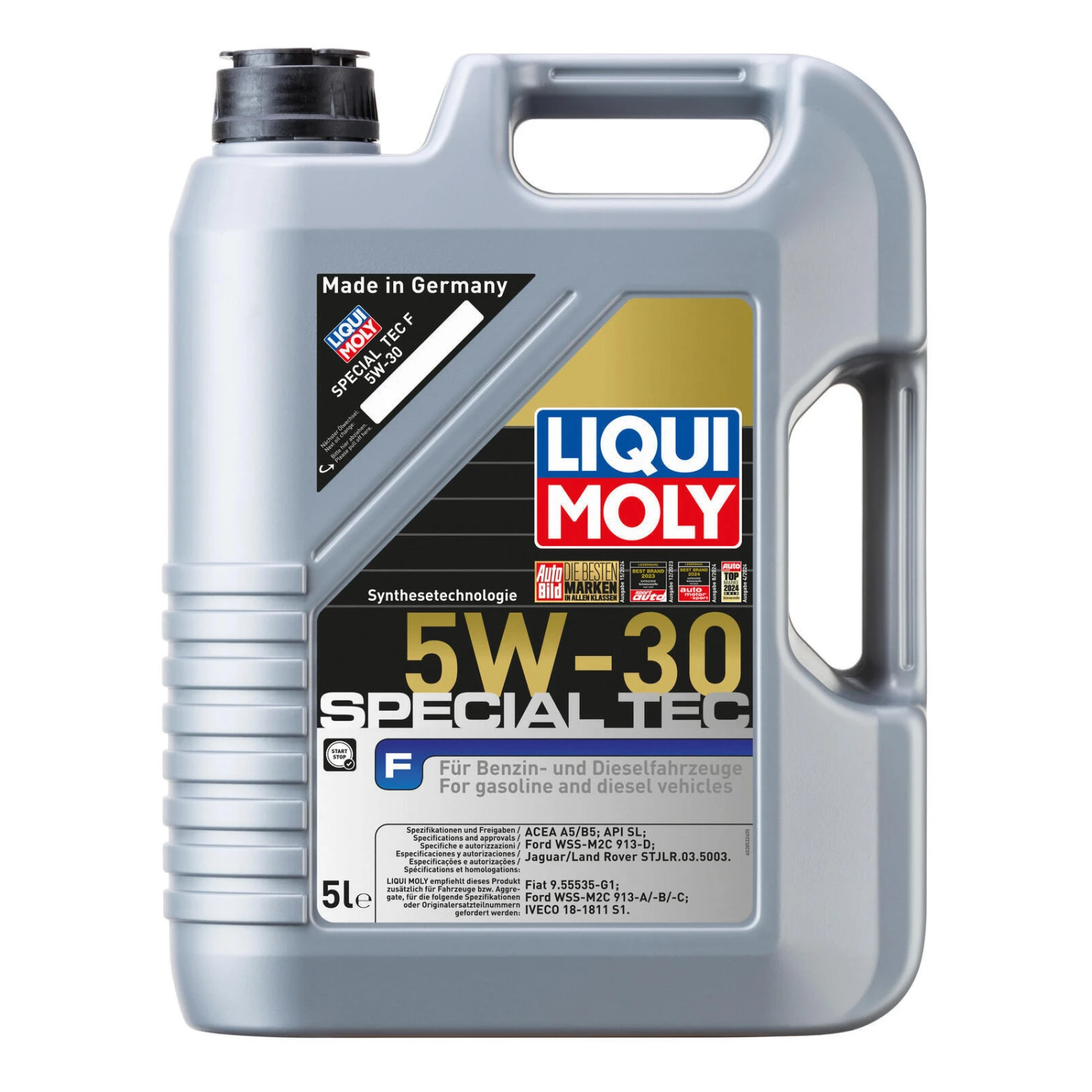 Liqui Moly Leichtlaufmotorenöl Special Tec F 5W-30 5L (3853)