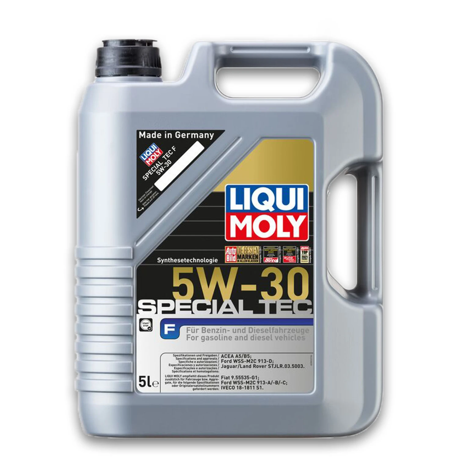 Liqui Moly Leichtlaufmotorenöl Special Tec F 5W-30 5L (3853) – Bild 2