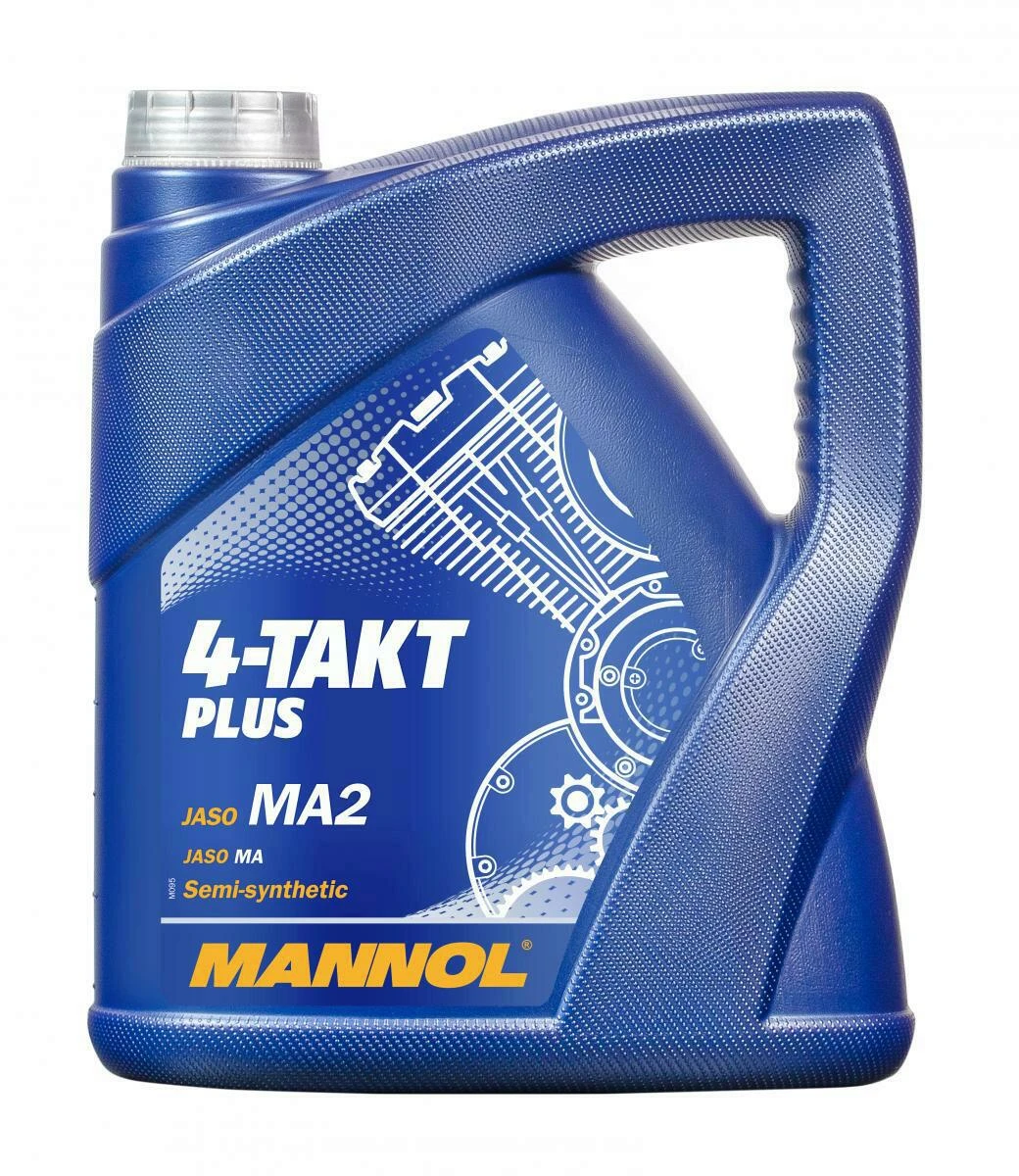 4L Mannol Motoröl Motorradöl 4-Takt Teilsynthetisch 10W-40 (MN7202-4)