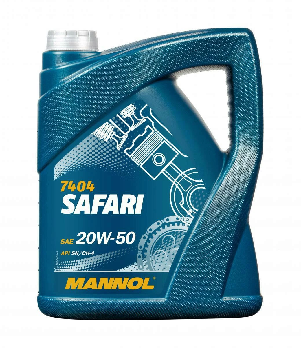 5L Mannol Safari 20W-50 Motorenöl (MN7404-5)