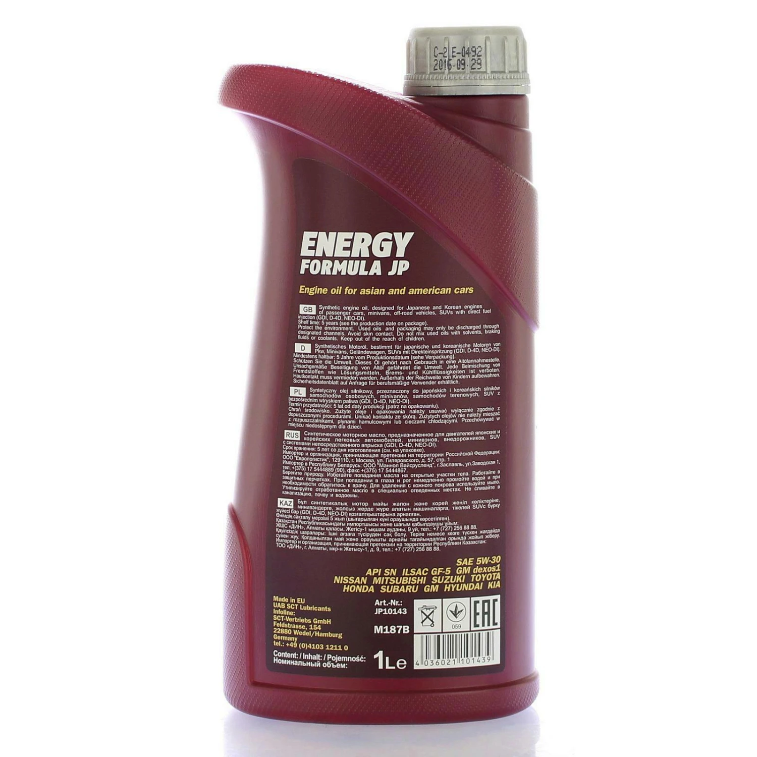 Mannol Energy Formular JP 1 Liter (MN7914-1) – Bild 2