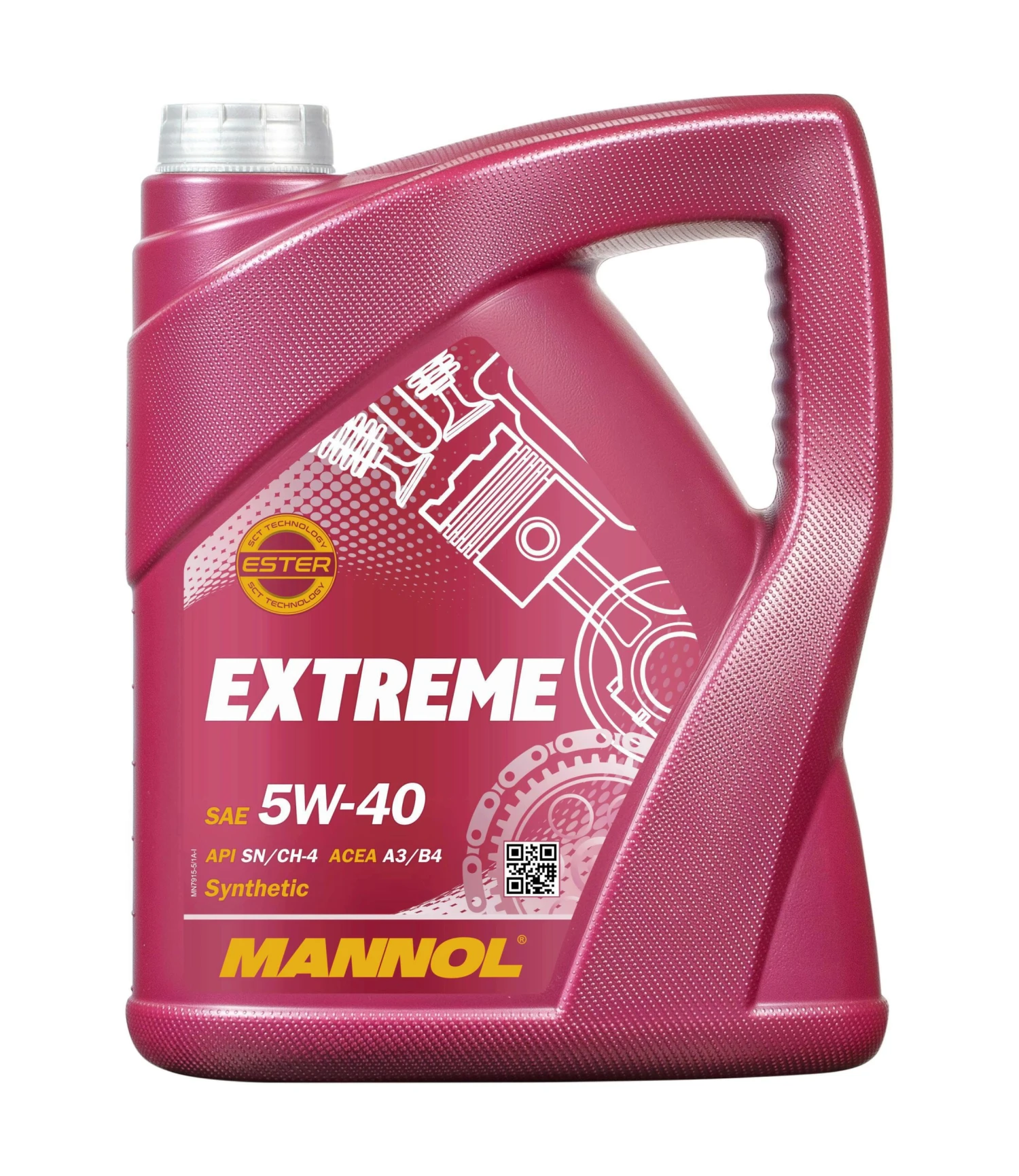 MOTORÖL MANNOL EXTREME 5W-40 5 Liter (MN7915-5)