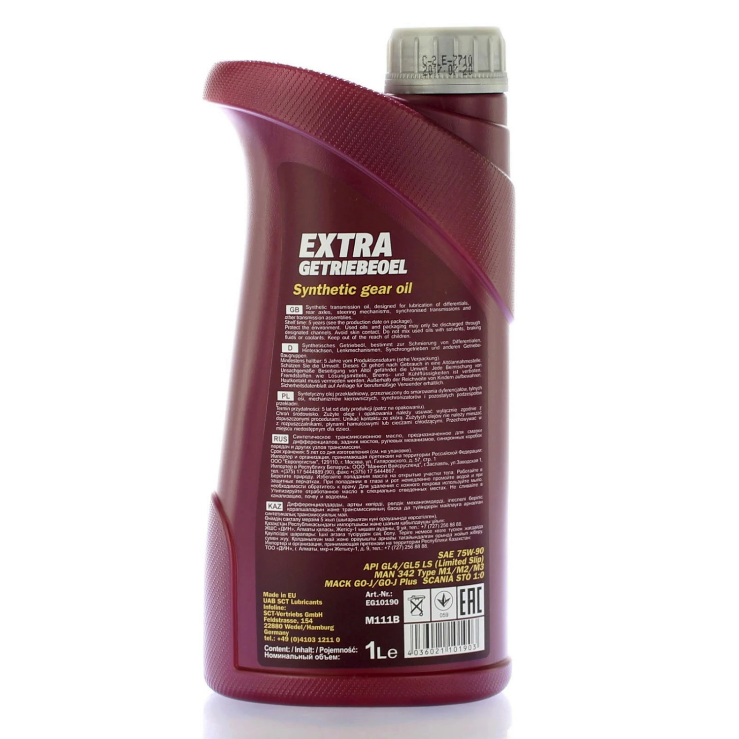 Mannol Extra Getrieböl 75W-90 1L (MN8103-1) – Bild 3