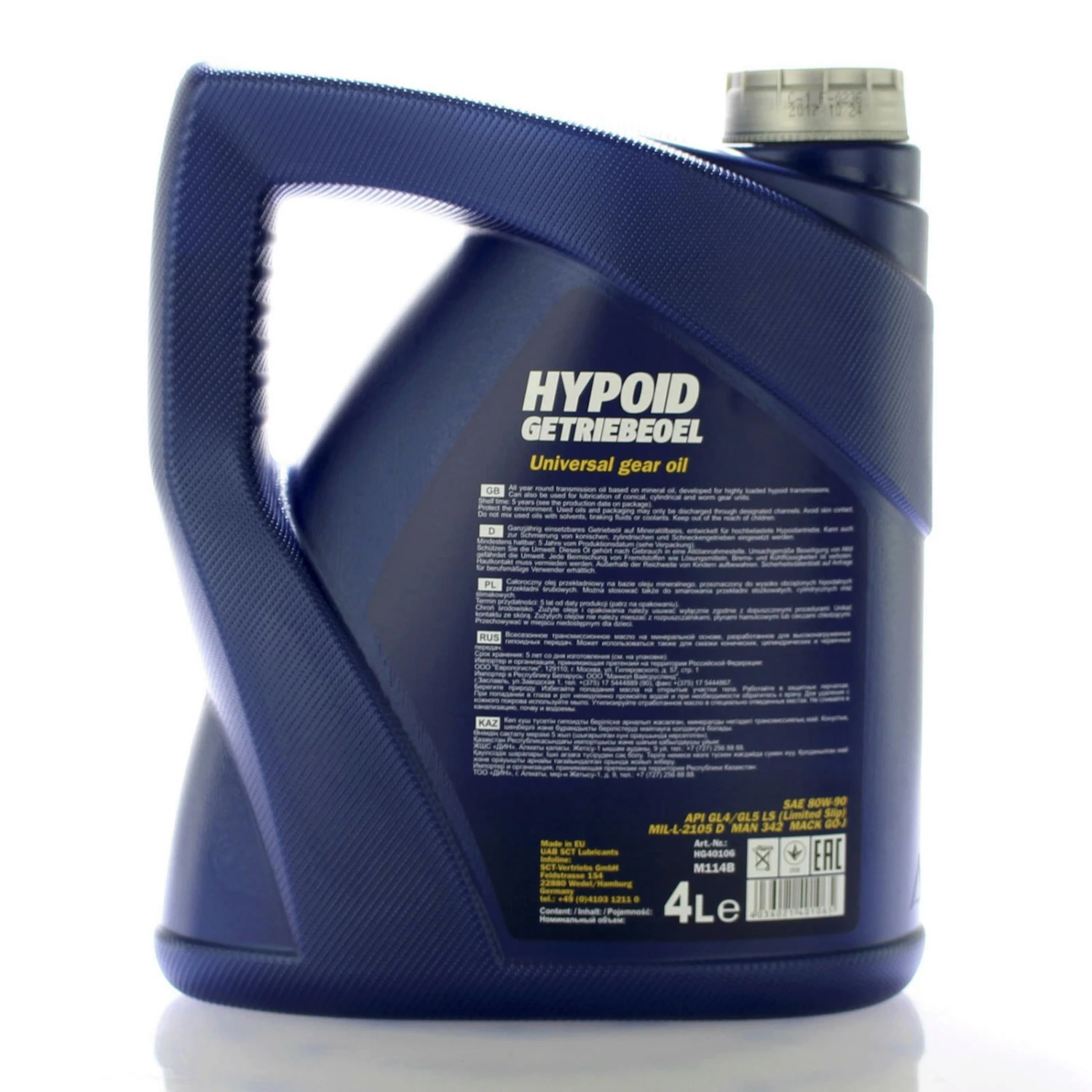 Mannol Getriebeöl 80W-90 4L (MN8106-4) – Bild 3