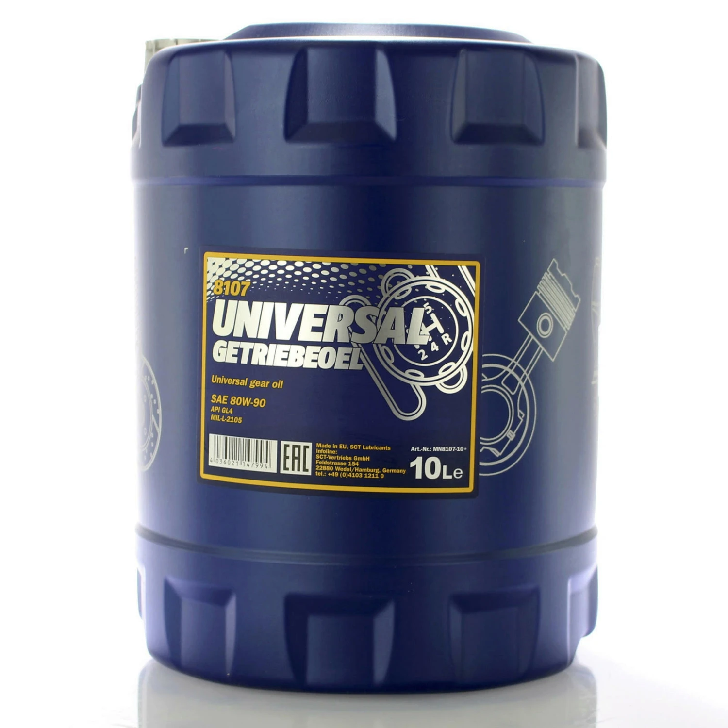 Mannol Universal Getriebeöl 10L (MN8107-10) – Bild 2