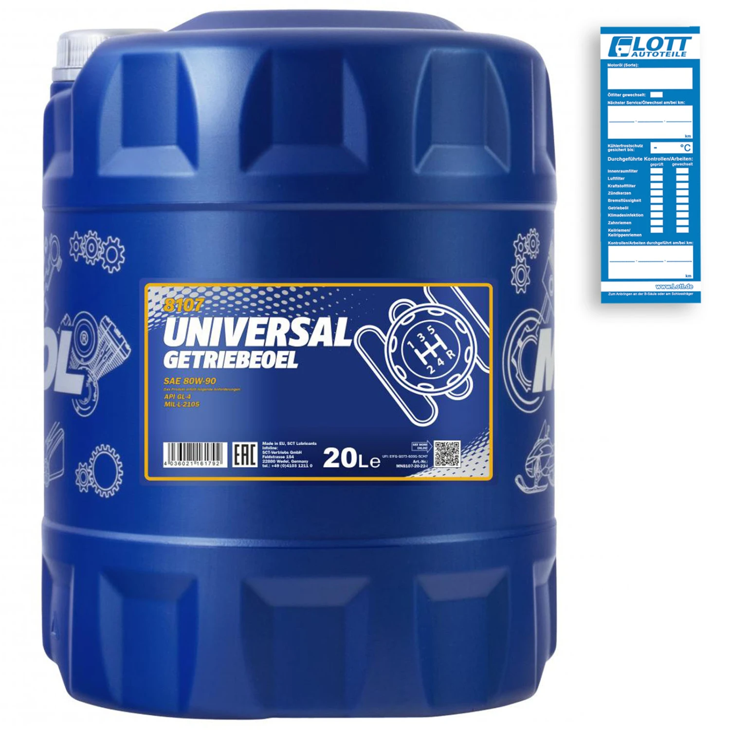 Mannol Universal Getriebeöl 20L (MN8107-20)