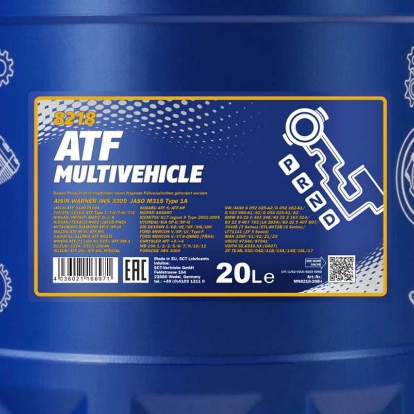 Mannol Automatikgetriebeöl ATF Multivehicle 20L (MN8218-20) – Bild 2