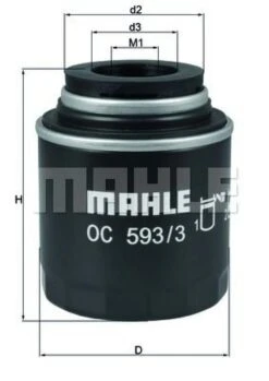 MAHLE Ölfilter (OC 593/3)