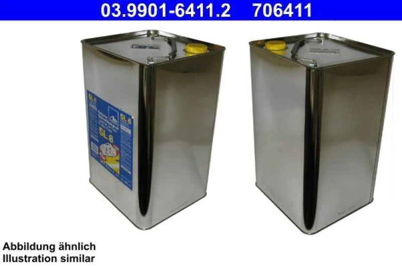 20L ATE Bremsflüssigkeit DOT4 (03.9901-6411.2) – Bild 4