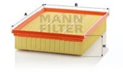 MANN-FILTER Luftfilter (C 29 198/1)