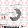2x ZIMMERMANN Bremstrommel COAT Z (100.1649.20)
