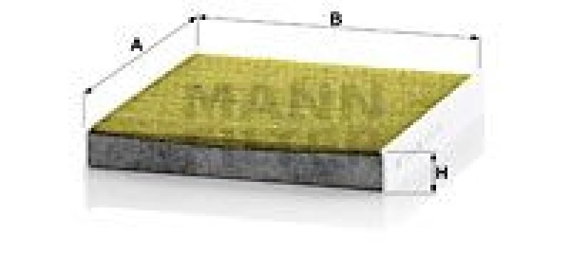 MANN-FILTER Filter, Innenraumluft FreciousPlus (FP 26 009) – Bild 2