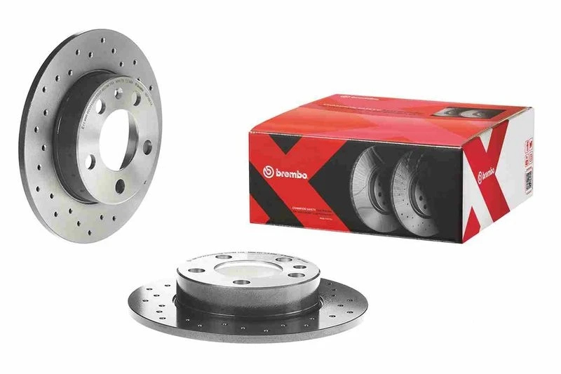 2x BREMBO Bremsscheibe XTRA LINE - Xtra (08.7165.1X) – Bild 4