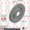 ZIMMERMANN Bremsscheibe COAT Z (230.2384.20)