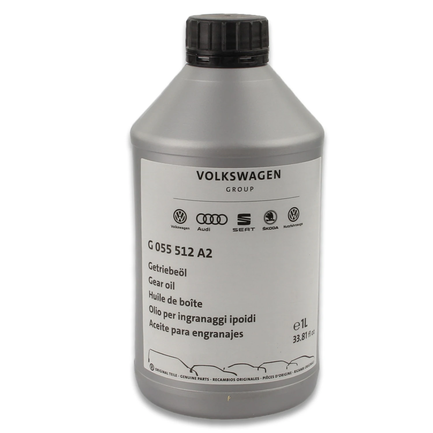 1L Original VW Volkswagen Getriebeöl Schaltgetriebeöl (G055512A2) – Bild 2