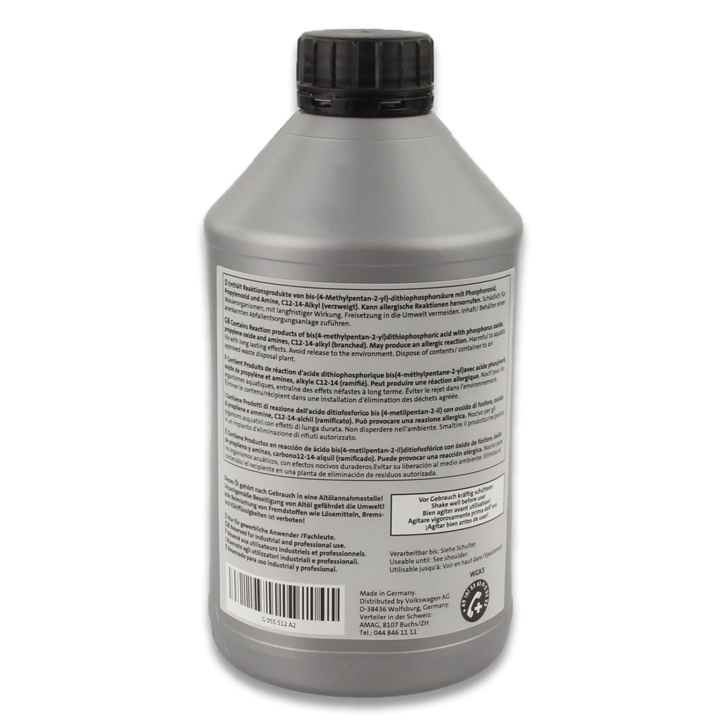 1L Original VW Volkswagen Getriebeöl Schaltgetriebeöl (G055512A2) – Bild 3