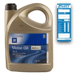 5L Original Opel GM Motoröl 5W-30 Dexos 1 Gen3 (95599877)