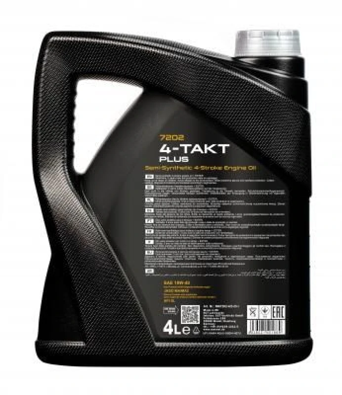 4L Mannol Motoröl Motorradöl 4-Takt Teilsynthetisch 10W-40 (MN7202-4) – Bild 4