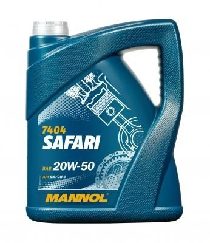5L Mannol Safari 20W-50 Motorenöl (MN7404-5) – Bild 3