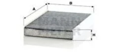 MANN-FILTER Filter, Innenraumluft (CUK 26 006)