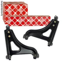 2x FEBI Querlenker (8000025FEBI)