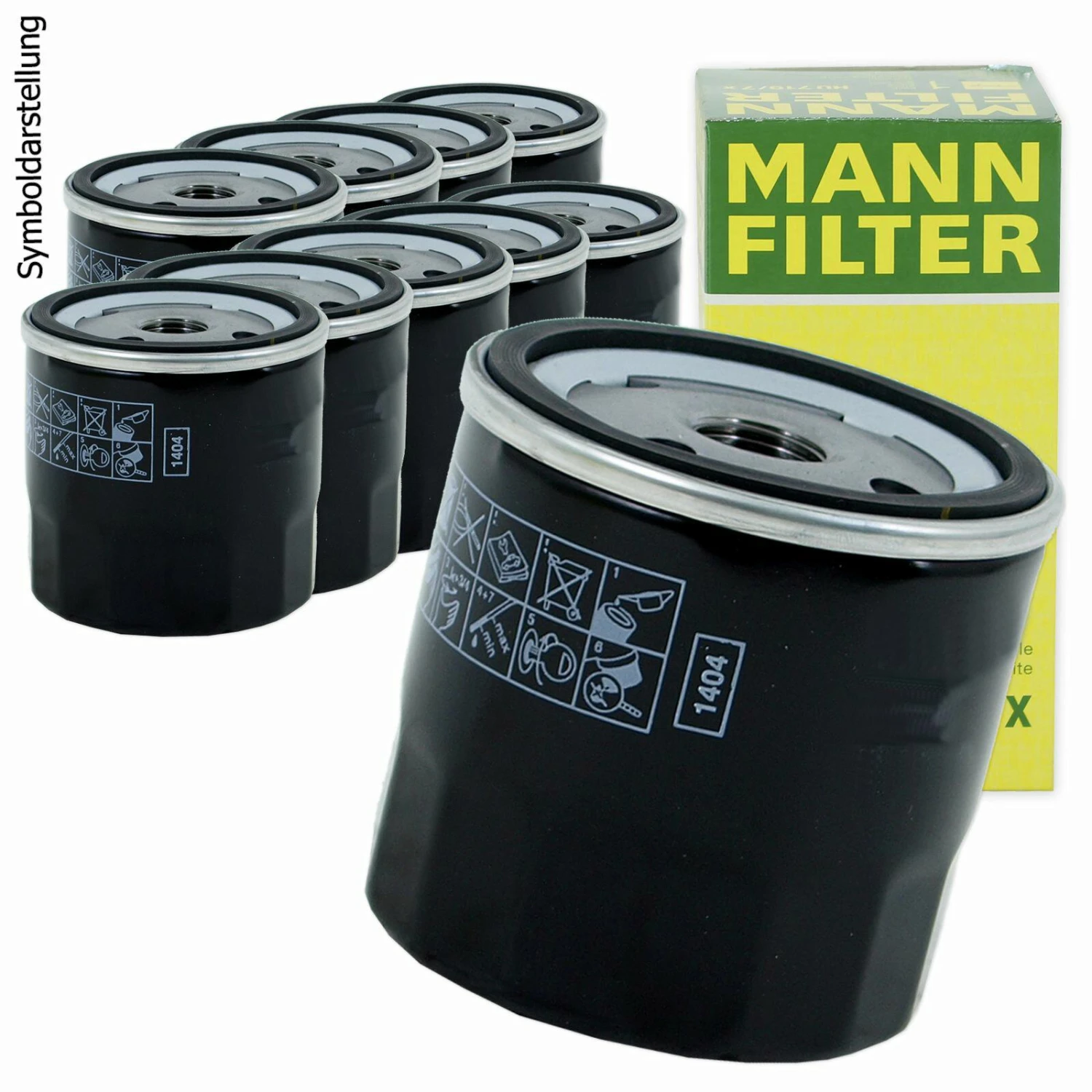 10x MANN ÖLFILTER (A9000032MANN)