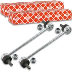 2x FEBI 27834 Koppelstange Stabistrebe Vorne (B200273FEBI)