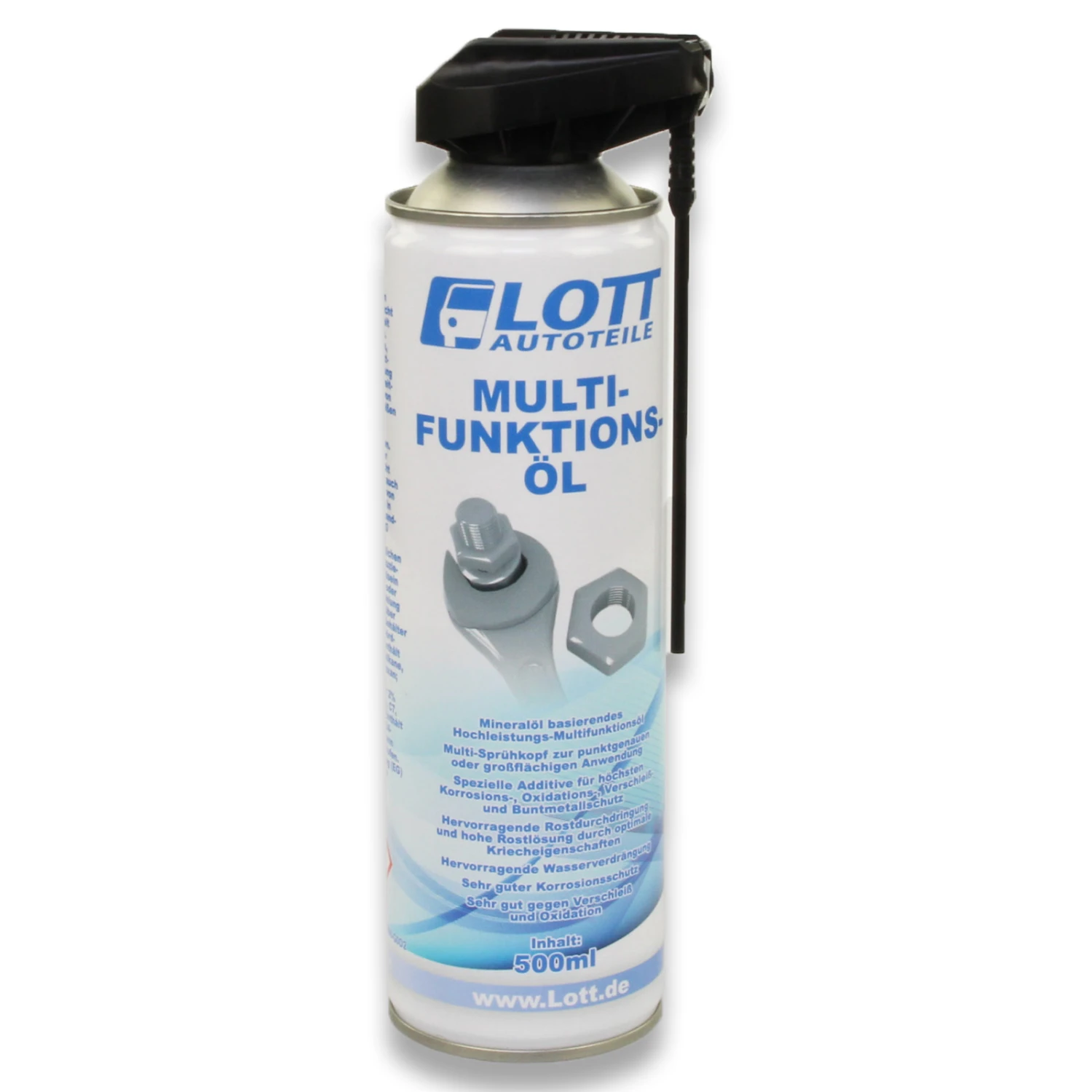 24x Lott Multifunktionsöl Mit 2-Wege Sprühkopf 500ml (MF500) – Bild 2