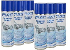 6x Lott Silikonspray 500ml (SI500M6)