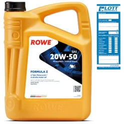 5L ROWE HIGHTEC FORMULA SAE 20W-50 Z Motoröl 4-Takt Motorradöl (20050-0050-99)