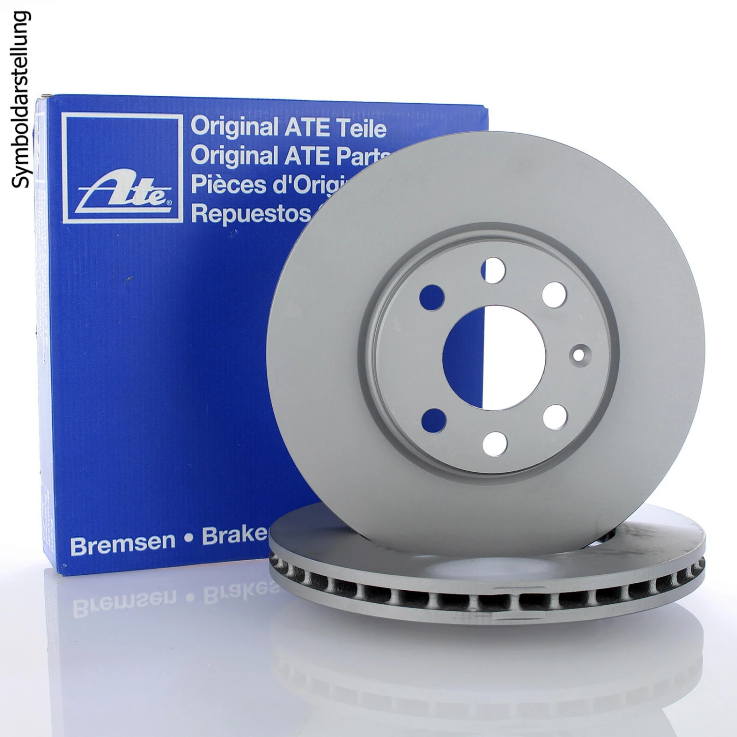 2x ATE Bremsscheibe (24.0130-0218.2)