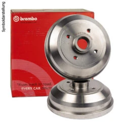 2x BREMBO Bremstrommel ESSENTIAL LINE (14.4722.10)