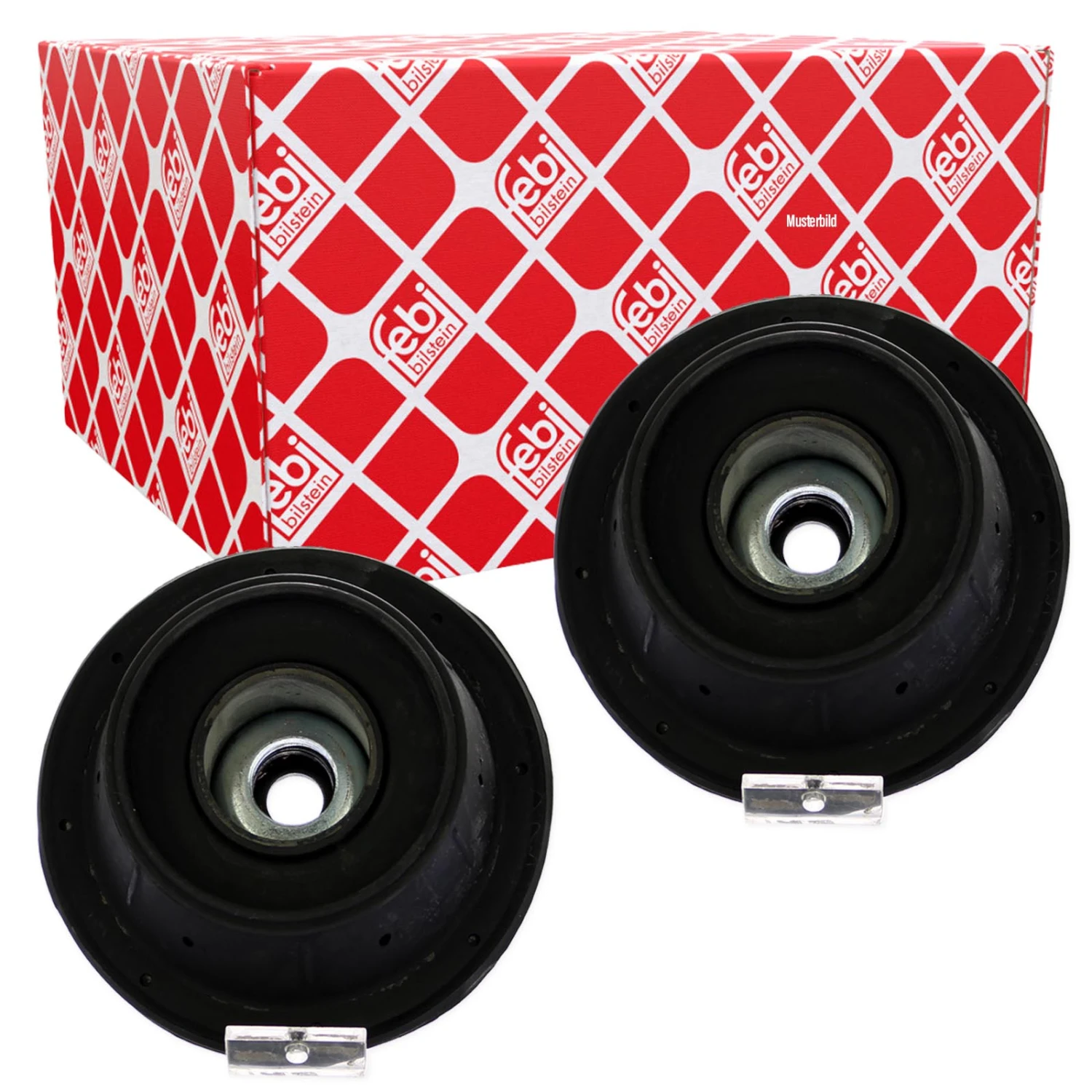 2x Febi Domlager Federbeinstützlager Links + Rechts (B9000019FEBI)