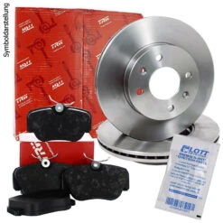 TRW BREMSSCHEIBEN 308mm + TRW BREMSBELÄGE (1000209TRW)