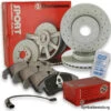 Zimmermann Sport Bremsscheiben + Zimmermann Bremsbeläge (1000236ZMANNS)