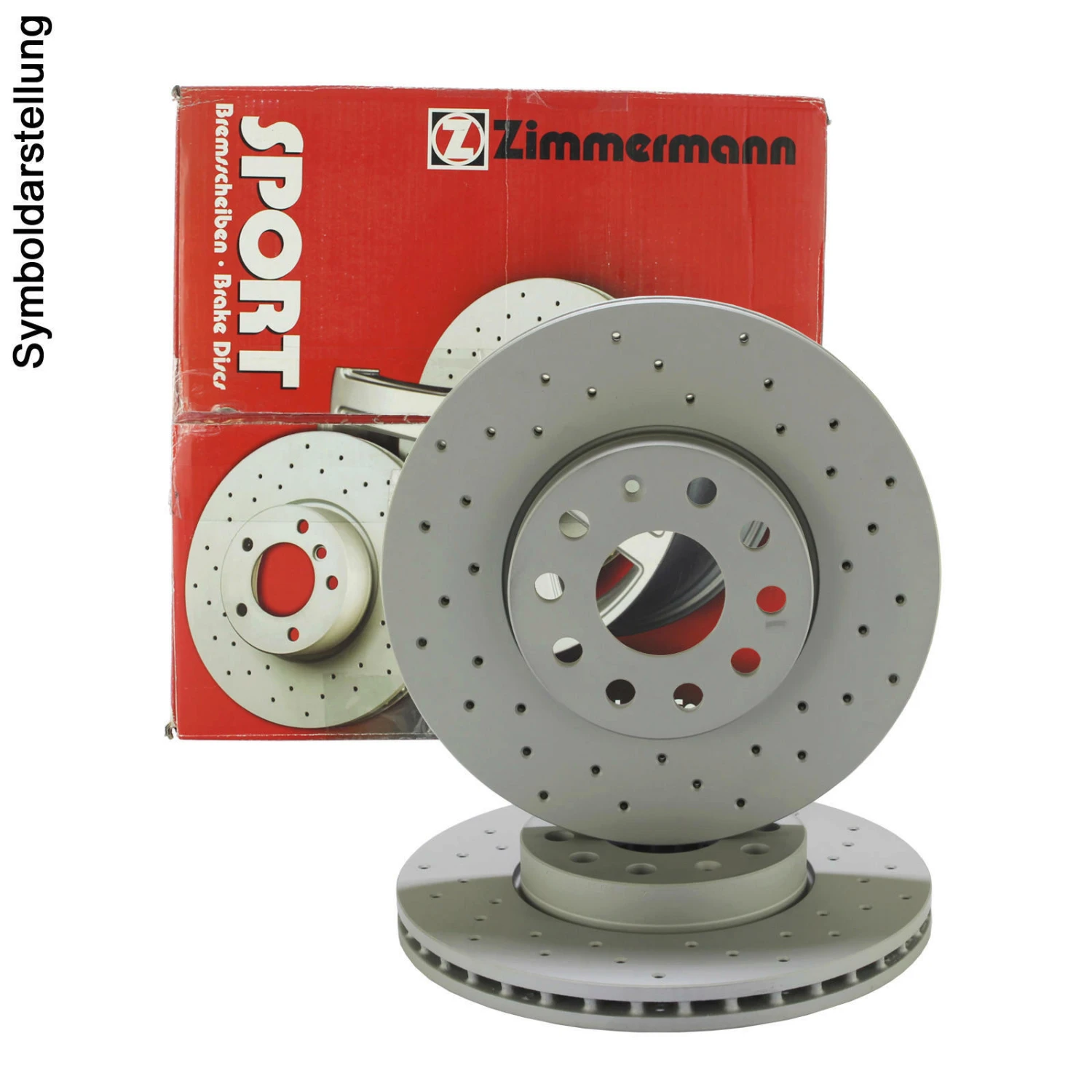 2x ZIMMERMANN Bremsscheibe SPORT COAT Z (150.3441.52)